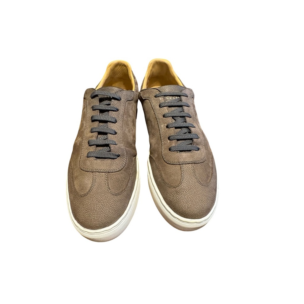 Brunello Cucinelli Leather Men's Sneakers 43 - Picture 3 of 5